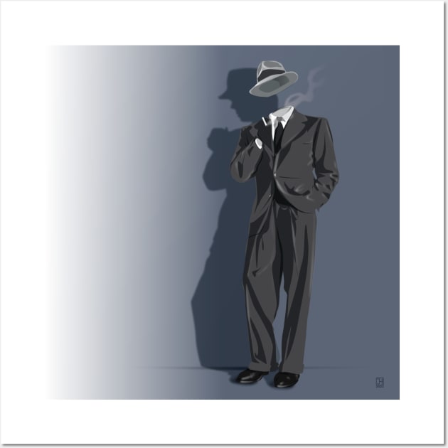 The Invisible Man Wall Art by HendricksonDraw